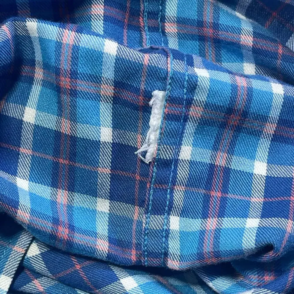Vineyard Vines Performance Classic Tucker Plaid Flannel Button Down Shirt Sz S